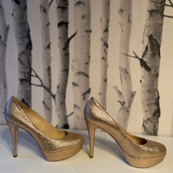 Nine West glitter high heels - Picture 1 of 4
